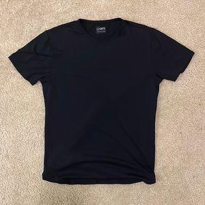 Cuts clothing curve-hem short sleeve shirt